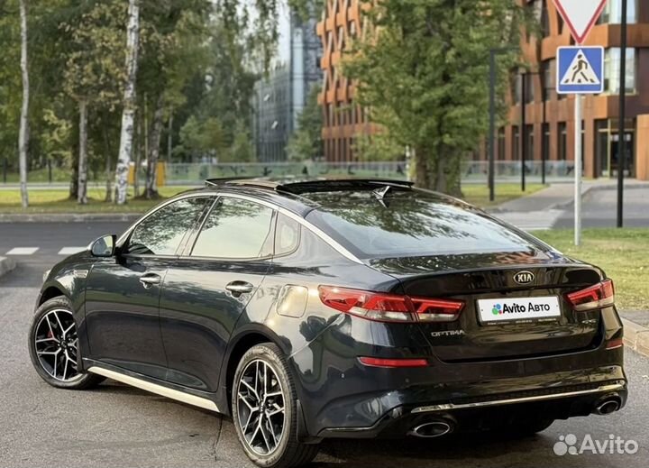 Аренда авто с выкупом Kia Optima GT Line