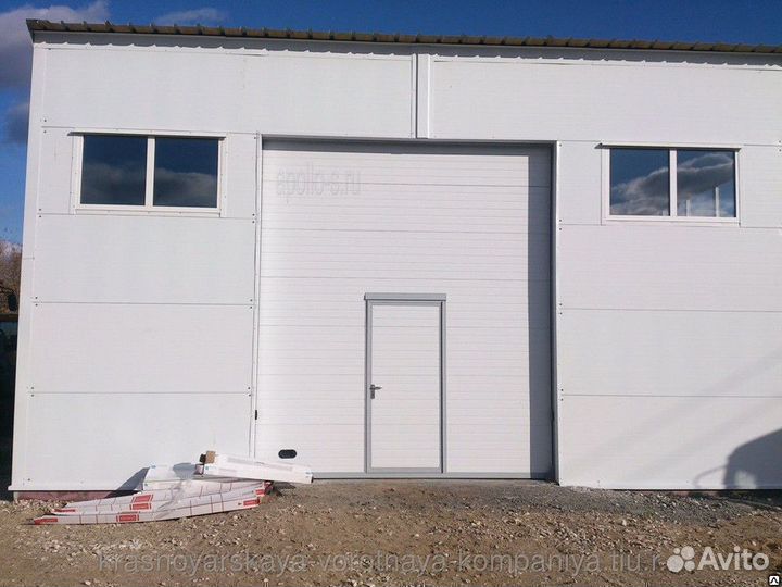 Промышленные секционные ворота