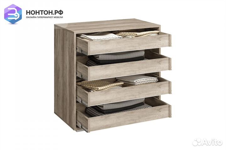 Комод Наоми дуб каньон / графит