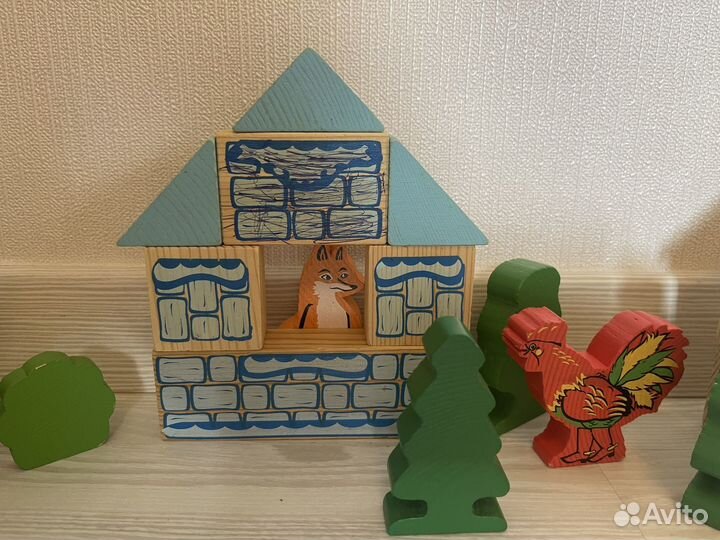 Деревянный набор Томик