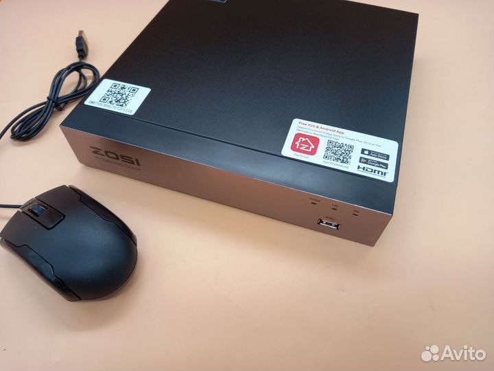 836754 Видеорегистратор zosi 8-канальный