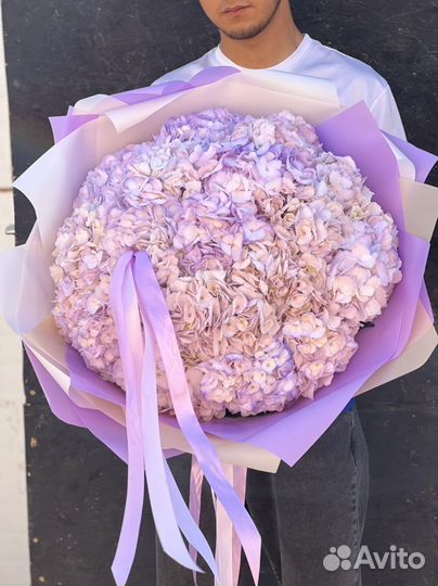 Букет из гортензия