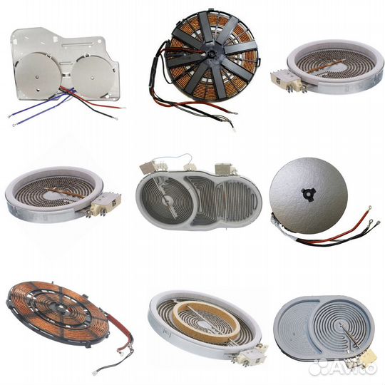 Конфорки для электрических плит