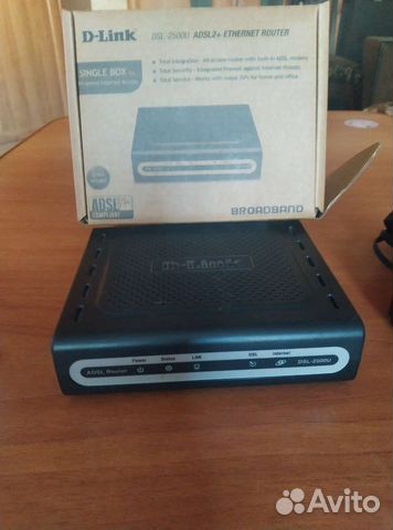 Роутер d-link dsl-2500U