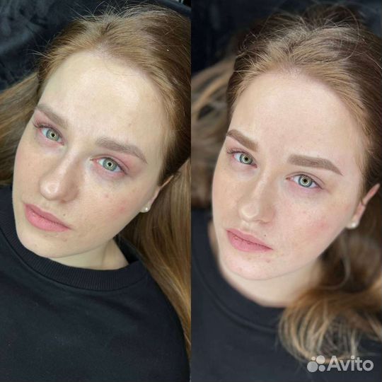 Перманентный макияж бровей, губ, межресничка