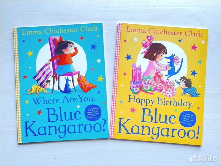 Новые книги на английском языке Blue Kangaroo