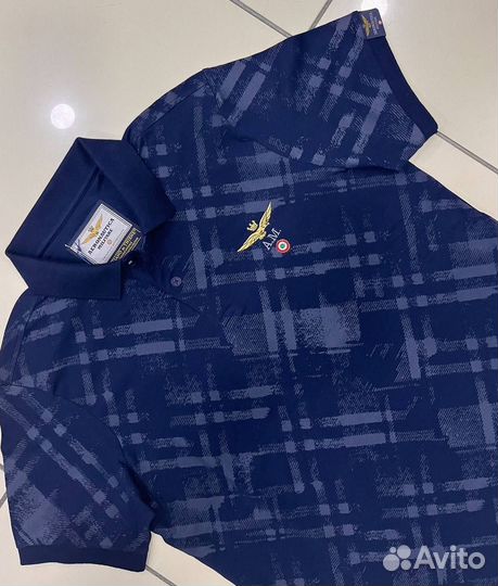 Про Aeronautica Militare. Мужские поло-футболки