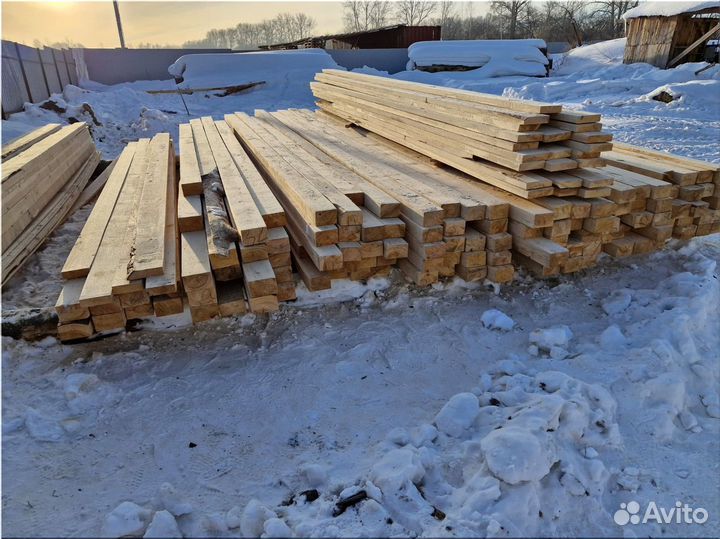 Пиломатериал, доска обрезная