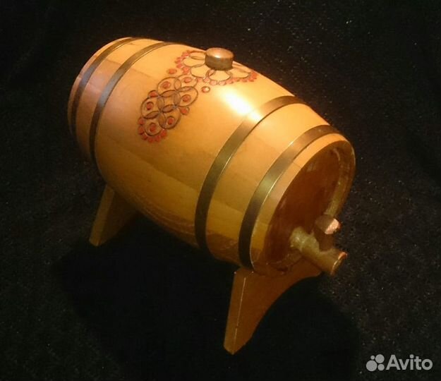 Бочонок деревянный