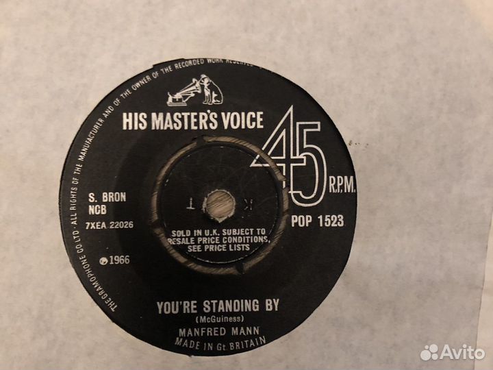 Manfred Mann 7’’ 45 singles UK