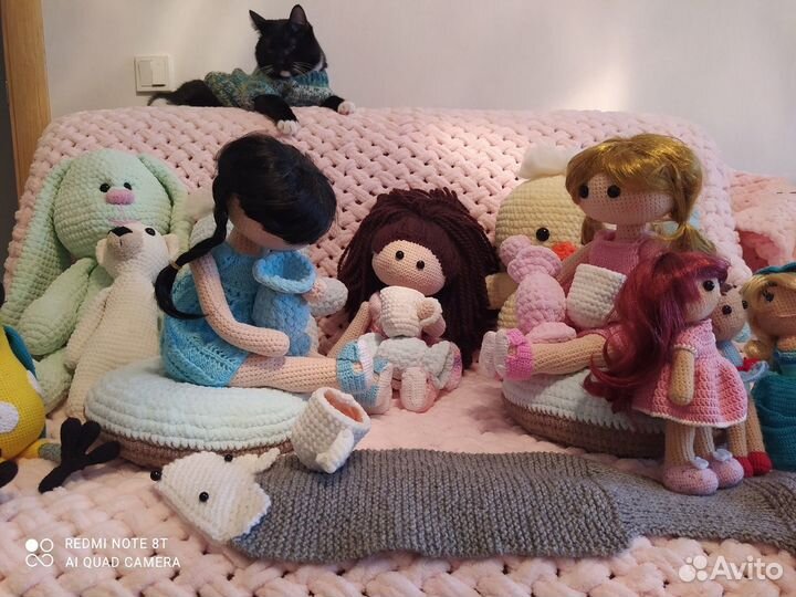 Вязаные игрушки под заказ