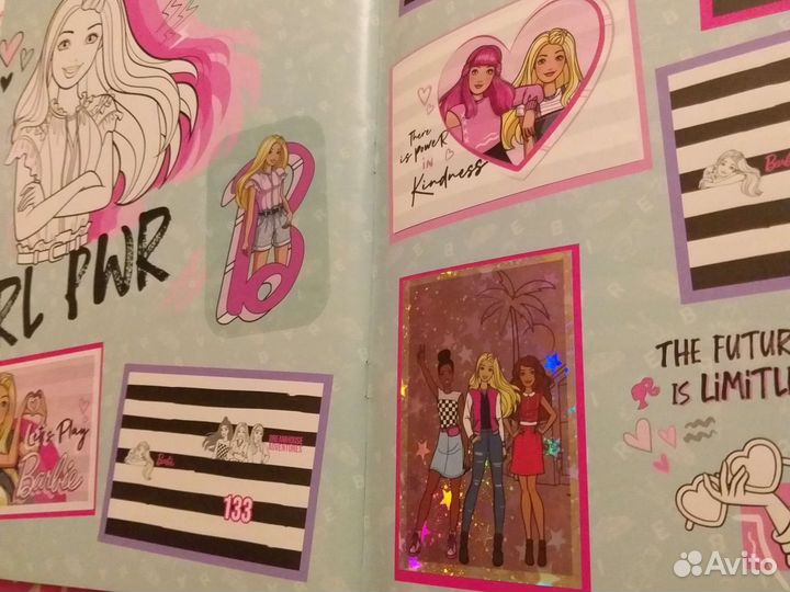 Барби panini альбом