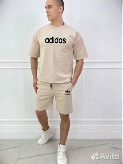 Спортивный костюм Adidas футболка с шортами