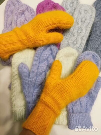 Новые Варежки пух норки
