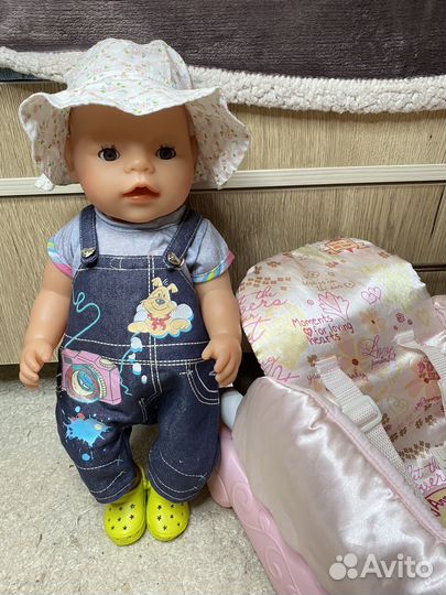 Кукла baby born мальчик