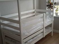 Качественная выдвижная кровать для детской комнаты