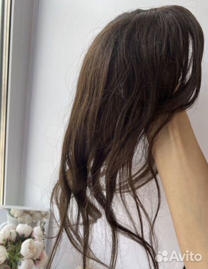 Накладка из натуральных волос