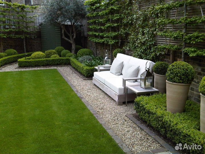 Ландшафтный проект дачного участка \ Проект №888