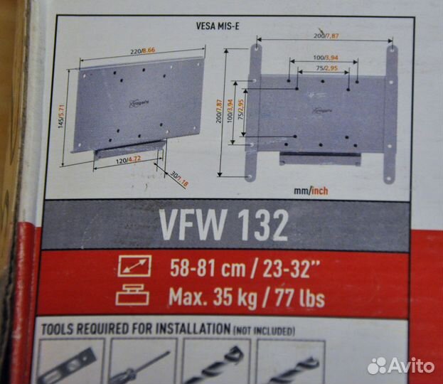 Vogels VFW 132 Кронштейн для телевизора на стену