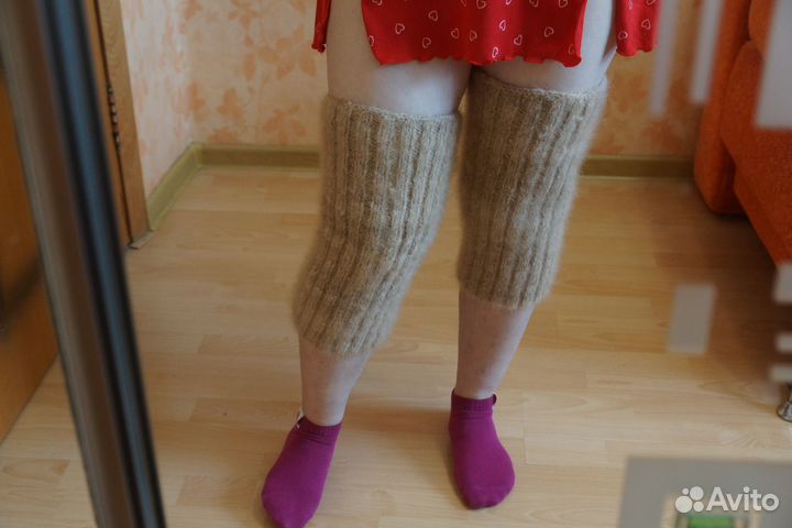 Наколенники из собачьей шерсти