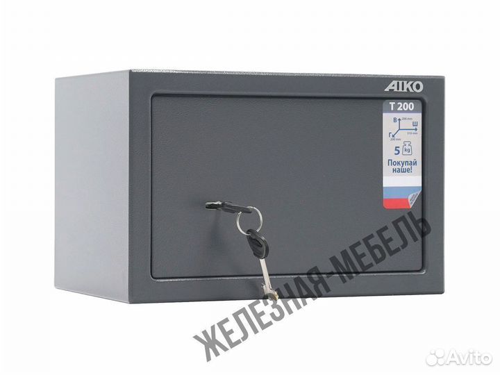 Сейф мебельный в квартиру Aiko Т-200 KL