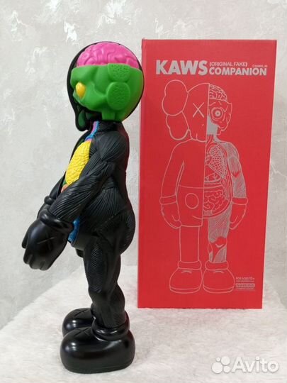 Игрушка Kaws anatomy органы, черный