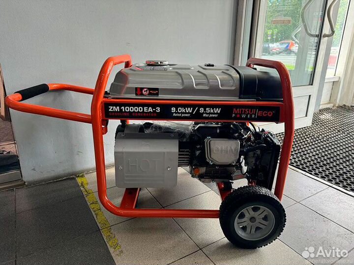 Бензиновый генератор 9,5 кВт mitsui ZM 10000 еa