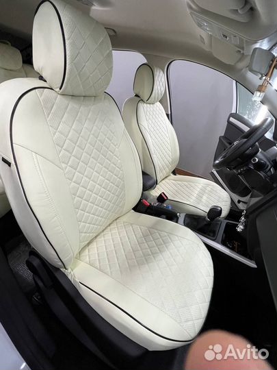 Чехлы из экокожи на Kia Sportage 2 от Автопилот