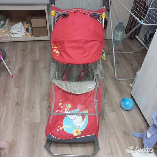 Санки коляска Ника 7