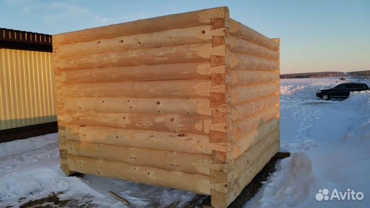 Сруб для бани под заказ