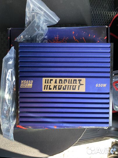 Широкополосный моноблок класса D Headshot hs650