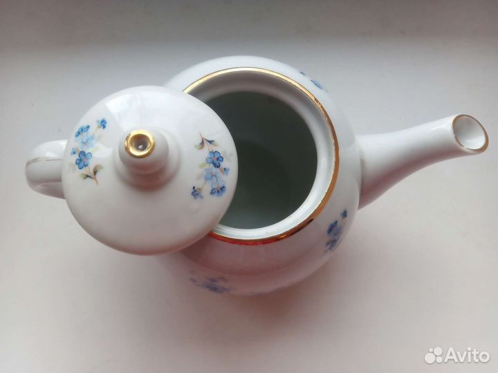 Заварочный чайник винтаж Чехословакия Богемия