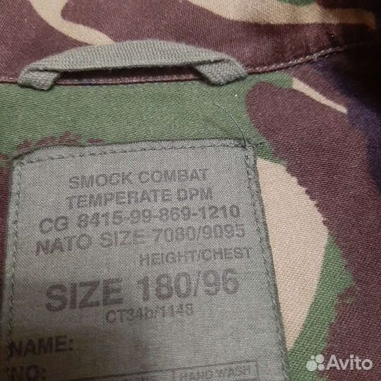 Парка Smosk combat temperate DPM