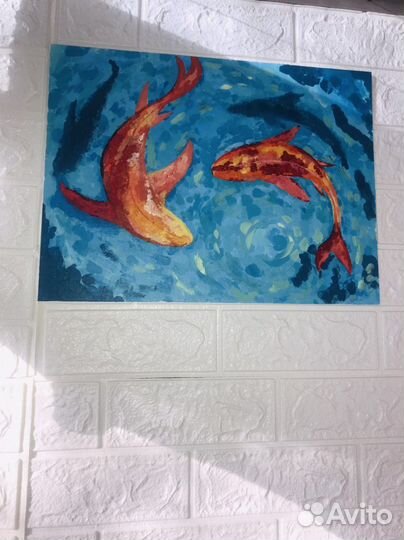 Картина маслом на холсте