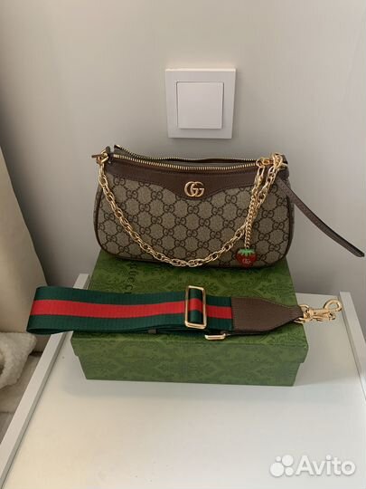 Оригинальная сумка Gucci с чеком