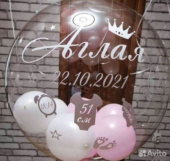 Шары на выписку