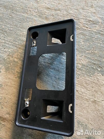 Рамка для номера квадратная. С Японии