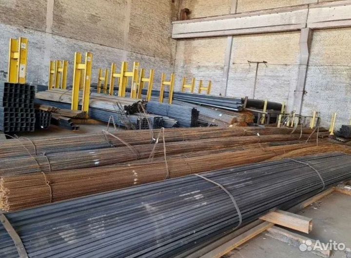 Арматура, профильные трубы. Объём
