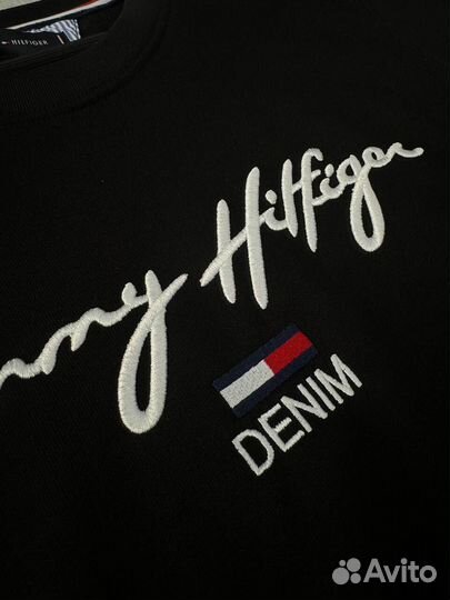 Свитшот Tommy Hilfiger Denim хлопок