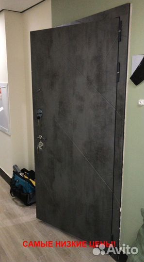 Тяжелая дверь входная металлическая с бесплатной д