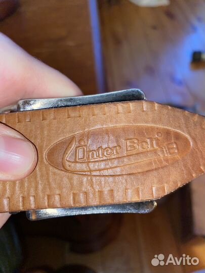 Мужской ремень из натуральной кожи