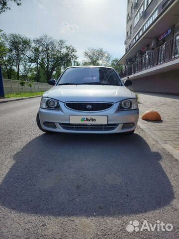 Hyundai Accent 1.5 МТ, 2006, 168 000 км