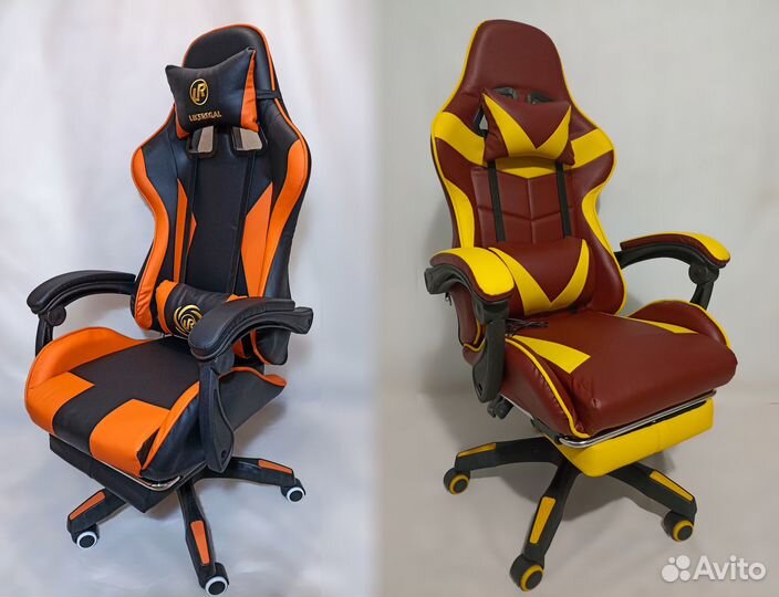 Кресло компьютерное игровое, руководителя. Новые