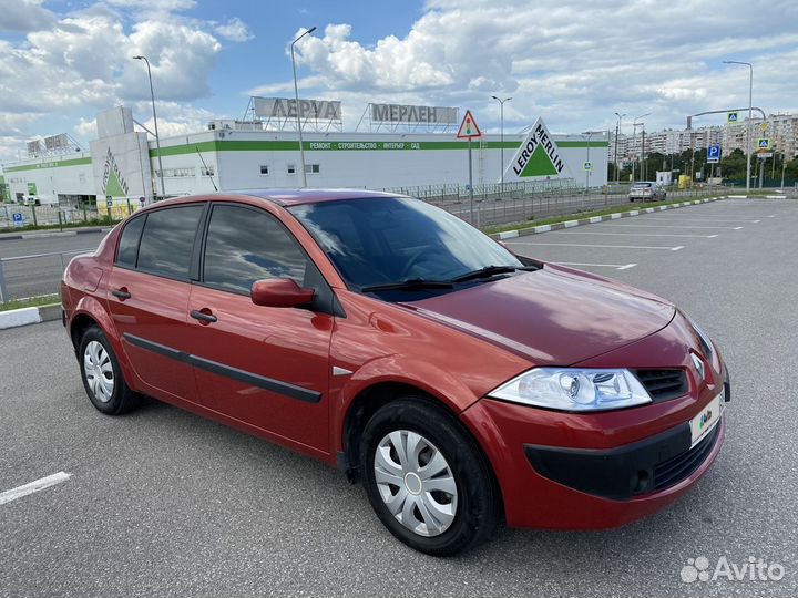 Renault Megane 1.6 AT, 2007, 222 000 км