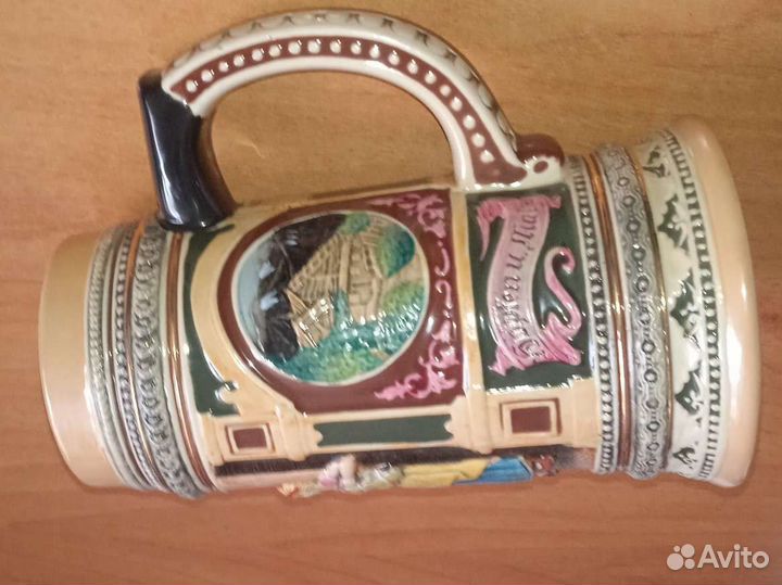 Кружка пивная керамическая