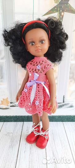 Платье на куклу паола рейна