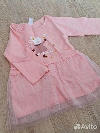 Платье для девочки 86