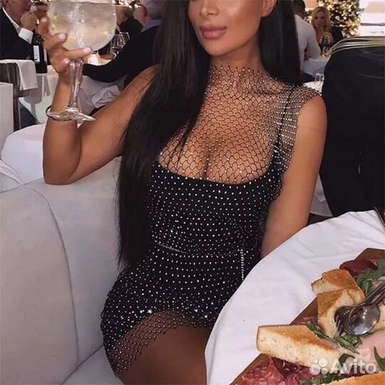 Платье сетка