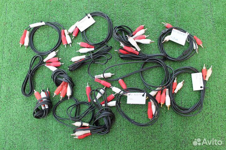 Кабели RCA (тюльпаны) много