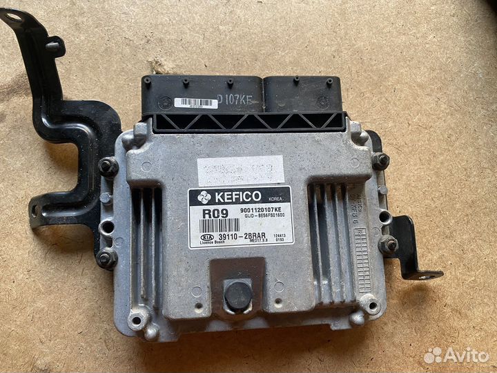 Эбу двигателем Kia Hyundai 39110-2brar